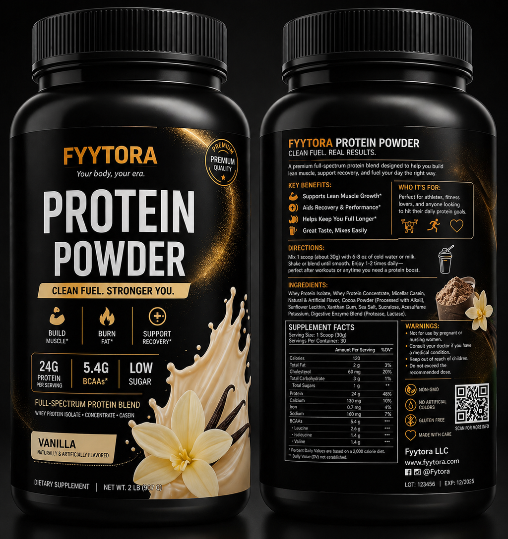 Fyytora Vanilla Protein Powder