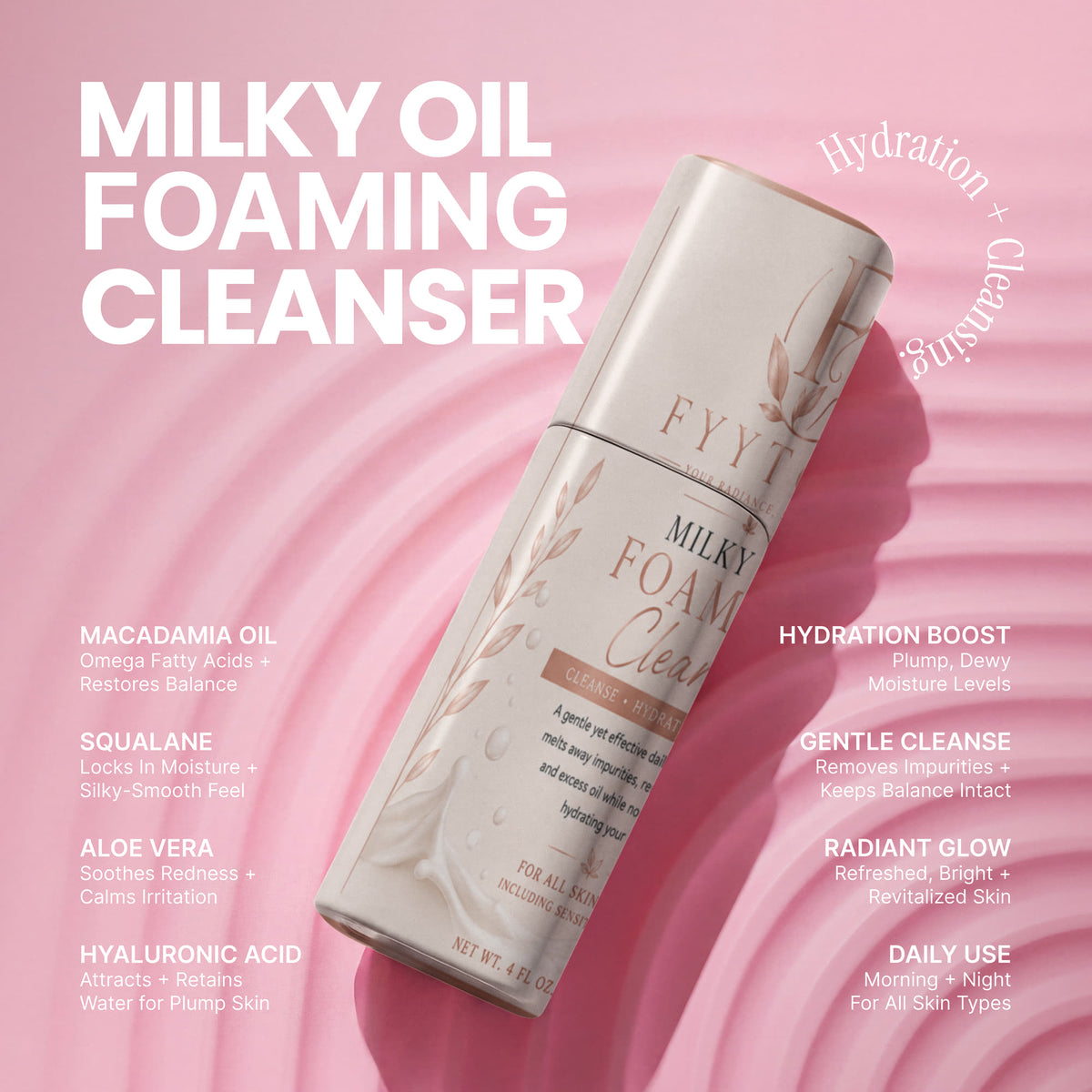 Milky Oil Foaming Cleanser