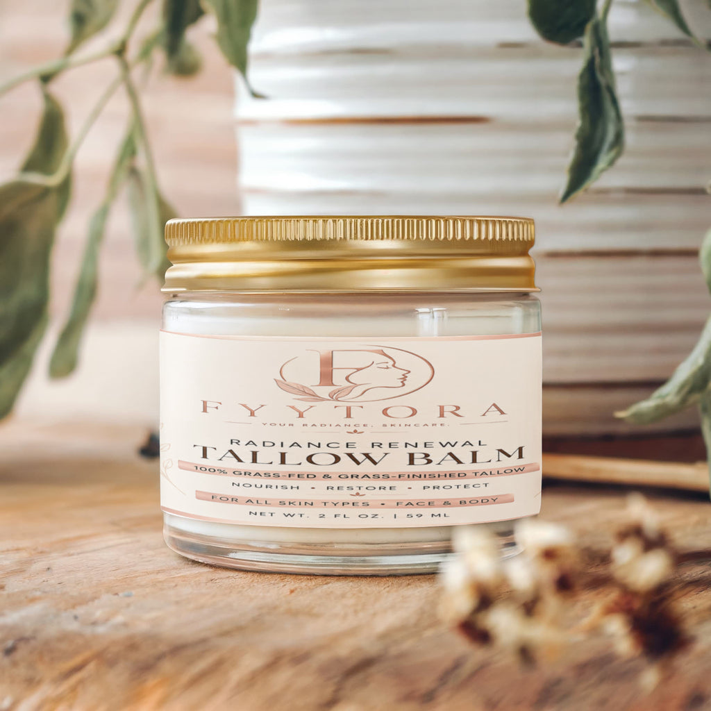 Whipped Grass-Fed Tallow Balm with Vanilla Bean