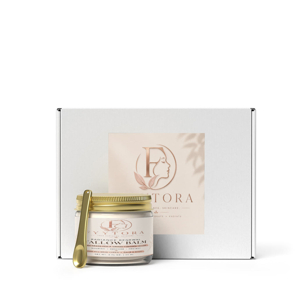 Whipped Grass-Fed Tallow Balm with Vanilla Bean